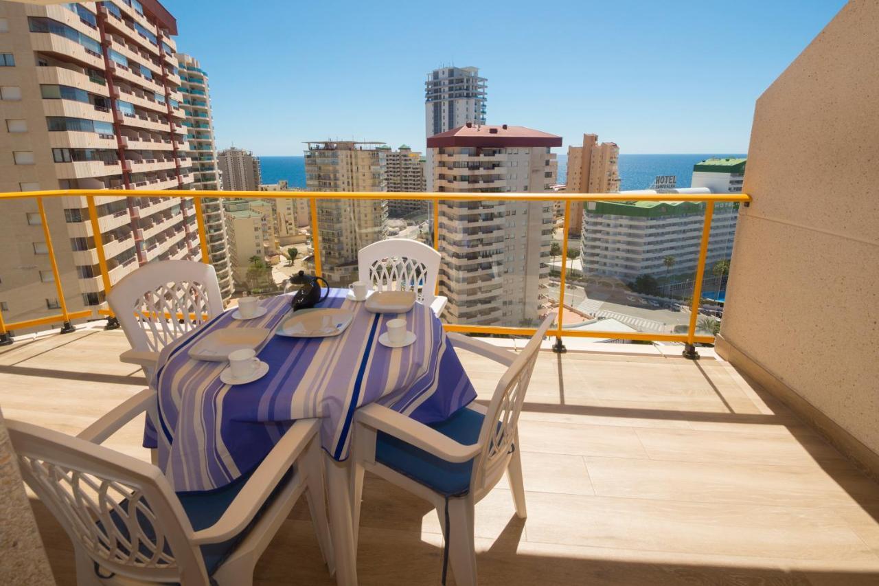 Apartamentos Ambar Beach Calpe Esterno foto